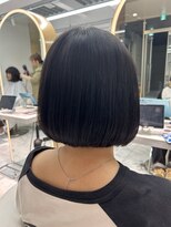 ロンドルピナス 小倉(Lond Lupinus)&nbsp;ブルーブラック/ワイドバング/美髪のススメ/外ハネボブ/北九州