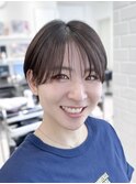 シースルーマッシュ【静岡ショート】【似合わせカット】