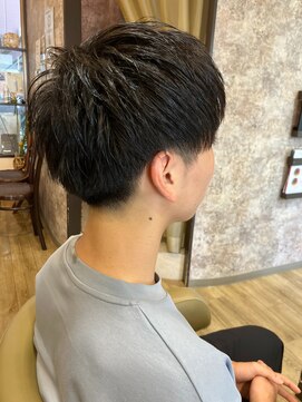 ビゼン 東伏見本店(hair make BIZEN) ツーブロックメンズショート