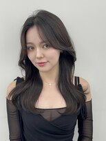 アマトウキョウ アユンチェ(AMA TOKYO×AYUNCHE) 韓国スタイル/ナチュラルくびれへア_くびれ巻き_レイヤーカット