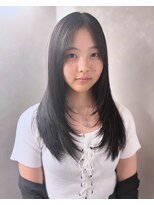 イオエ 三宮(ioe)&nbsp;レイヤー×髪質改善ストレート