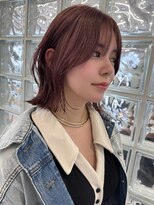 サンクプロジェクト(cinq PROJECT)&nbsp;女性らしく上品な印象を与える、顔周りレイヤーカット