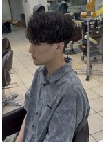 ディータ(Dita) 毛流れ波巻きルーズシャドパーマ大宮メンズカットパーマ美容室