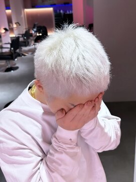 ダズリングディア(Dazzling Deer) ホワイト／シルバー／ハイトーン／学割／ブリーチ／リタッチ