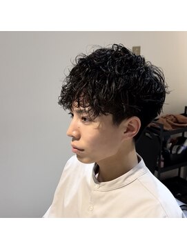ガニメデ(GANYMEDE) マッシュパーマ[都島/野江/関目/メンズ/メンズカット/バーバー]