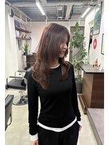 トーン(tone)&nbsp;ジンジャーカラー×ワンカールレイヤーヘア