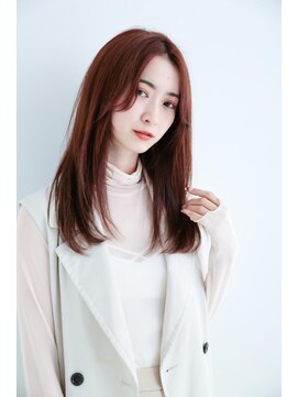 ブラウン×レッド