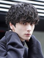 フィフスパーク(fifth PARK) 渋谷波巻きパーマ束感ツイストスパイラル無造作メンズパーマ色気