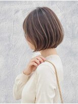シェル 国分寺(shell)&nbsp;くびレイヤーエモージュグレージュカラーくびれショート/国分寺