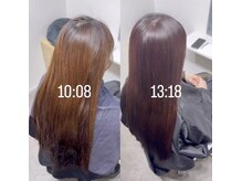 縮毛矯正は時間がかかりすぎる、、そんな時代は終わりました！
