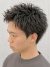 【平日限定】メンズカット＋炭酸クールスパ＋スタイリング ￥5,500（men's）