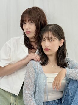 アンアトリエ バイ リュネッツ 町田店(En atelier by lunettes)の写真/【町田駅NEWOPEN】マンネリしがちなロングスタイルでも顔周りレイヤーで女性らしい上品な艶髪スタイルに◎