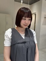 キチ(kici)&nbsp;顎下2センチボブ/ピンクブラウン