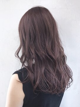 アイティー バイ アルバム 中野店(IT by ALBUM) スモーキーピンクアッシュ_フェミニンロング_ba151151