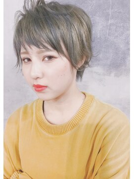 ロアークヘアー(LOARK HAIR) 【LOARK】アディクシーハイトーングレー♪ベリーショート★