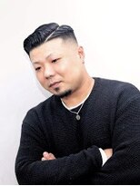 ワンワンオー バーバーショップ 博多店(@110 BARBER SHOP) FADE×七三
