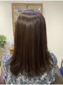 セミロングヘア