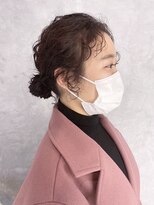 トハコ(&haco)&nbsp;おくれ毛可愛いクセ毛スタイル☆