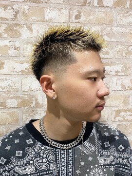 ブロッサム 保谷(Blossom) ワイルドアップバング×セミウエット×短髪