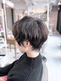 フローラビューティーヘアー(Flora Beauty Hair) パーマをあてて柔らかいショートスタイルに！《髪質改善/前髪》