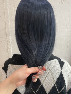 エイト 福岡天神店(EIGHT fukuoka) つやネイビーブルー