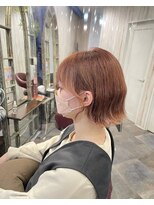 エーアイ 那覇国際通り(Ai)&nbsp;コーラルピンクカラー×ボブ