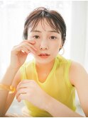 くびれヘア/顔周り/韓国/レイヤーカット/ショートボブ/前髪/渋谷