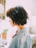 フローラビューティーヘアー(Flora Beauty Hair) ナチュラルパーマボブ/20代/30代/40代/50代/岡山/表町