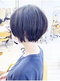 【morio成増 セリザワ】ワンカールパーマ ショートボブ