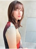 リベルテ銀座　柔らかココアブラウン×大人ローレイヤー