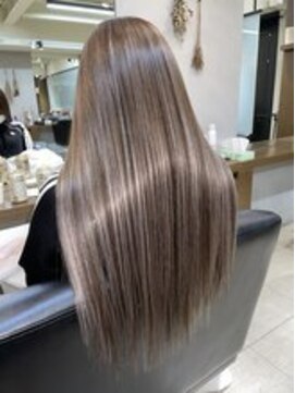 ディア(.eer) シールエクステ/ハイライトMIX/ベージュブラウン/南船場