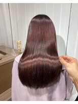 キュア 表参道(CURE)&nbsp;黒髪/グレージュカラー/ココアベージュ/ヘルシーロング[表参道]