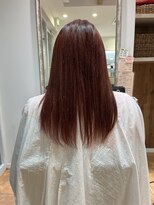 アズール 草加(azule)&nbsp;イルミナカラー　レッドブラウン