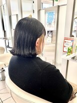 バサ 鷺ノ宮店(BASSA)&nbsp;黒髪ボブ×ちょこっとインナーカラー