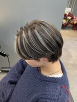 トゥイン 八王子(TWIN)&nbsp;メンズハイライトメッシュ/メンズセンターパート/八王子駅