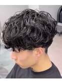マッシュパーマ