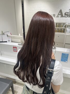 アッシュ 吉祥寺店(Ash) 【ブリーチなし】アッシュピンクカラー