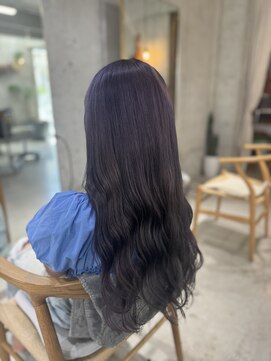 ニト(nito) アッシュブラック/黒髪ロング/透明感カラー