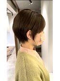 『美シルエット』丸み矯正×マッシュショート