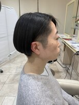 アッシュ 仙川店(Ash)&nbsp;ツーブロックショート前下がり刈り上げ女子大人ハンサムショート