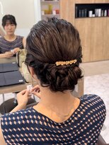 イム(IMU)&nbsp;ヘアセット/ローシニヨン