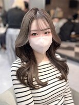 ジーナ 名駅(XENA.)&nbsp;《LUNA》アッシュグレージュ/オリーブベージュ/くびれヘアー