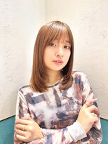 ロンド レグリーズ 立川(Lond leglise)&nbsp;ミニウルフレイヤーカット顔周りカット前髪カット韓国ボブ/立川