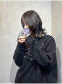 ウルフカット/インナーカラー/20代30代40代
