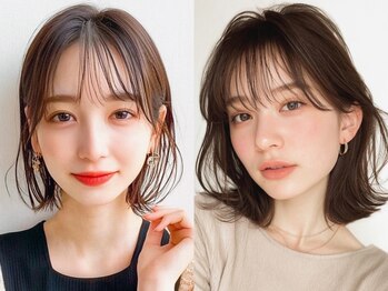 オンク 新宿(onk)の写真/マンツーマンだから叶う"似合う"ボブ・レイヤーボブ[新宿駅/西武新宿新宿駅/ボブ/脱白髪染め/白髪ぼかし]