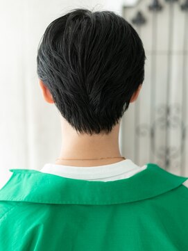 モッズヘア メン 上尾東口店(mod's hair men) アップバング大人かっこいいブラックフェザーマッシュH上尾
