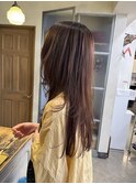 軽めロングレイヤー