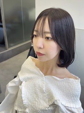 ゴウトゥデイシェアサロン 町田店(GO TODAY SHAiRE SALON) シルキーストレート×ヌナボブ