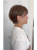ショート/ダークアッシュ/髪質改善/白髪ぼかし/似合わせ