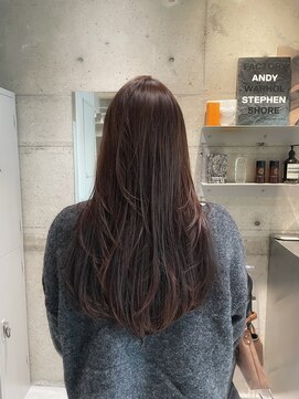 アイデンアンドティティ(IDEN AND TITY) brown × layer